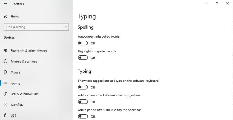 How to Disable Windows 10 Spell Checker and Auto-correct? - Tech-FAQ