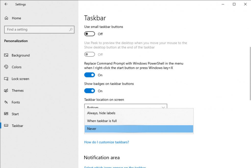 How to Disable Combining in Taskbar for Windows 10? - Tech-FAQ